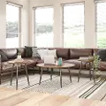 Morley Walnut Coffee Table and End Table Set