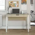 Oxford Pale Oak Computer Desk with Drawer