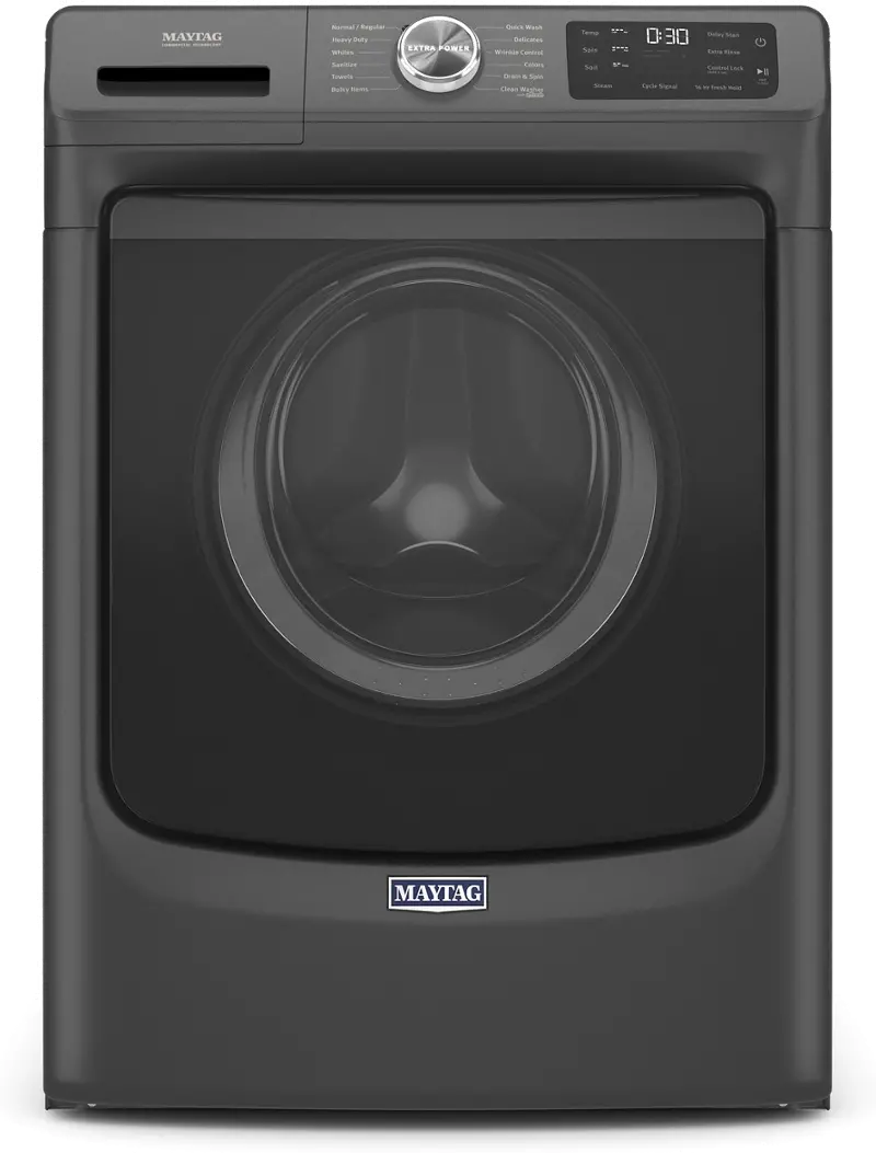 Maytag 4.8 cu ft Front Load Washer - Black MH6630