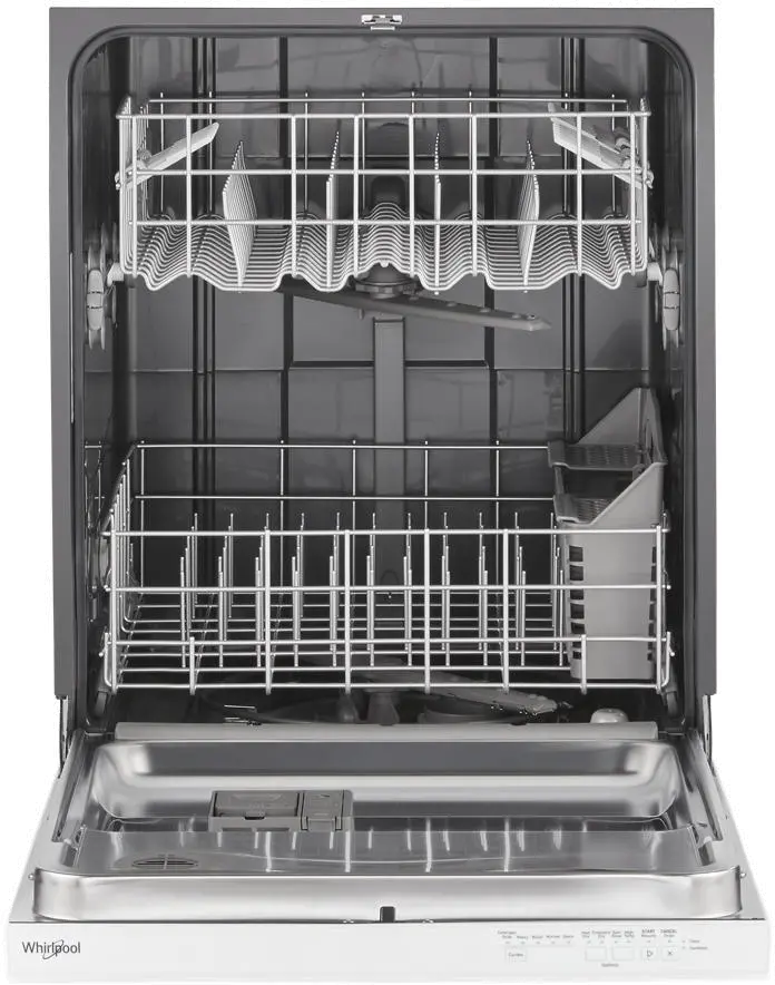 WDP540HAMW Whirlpool Top Control Dishwasher - White-1