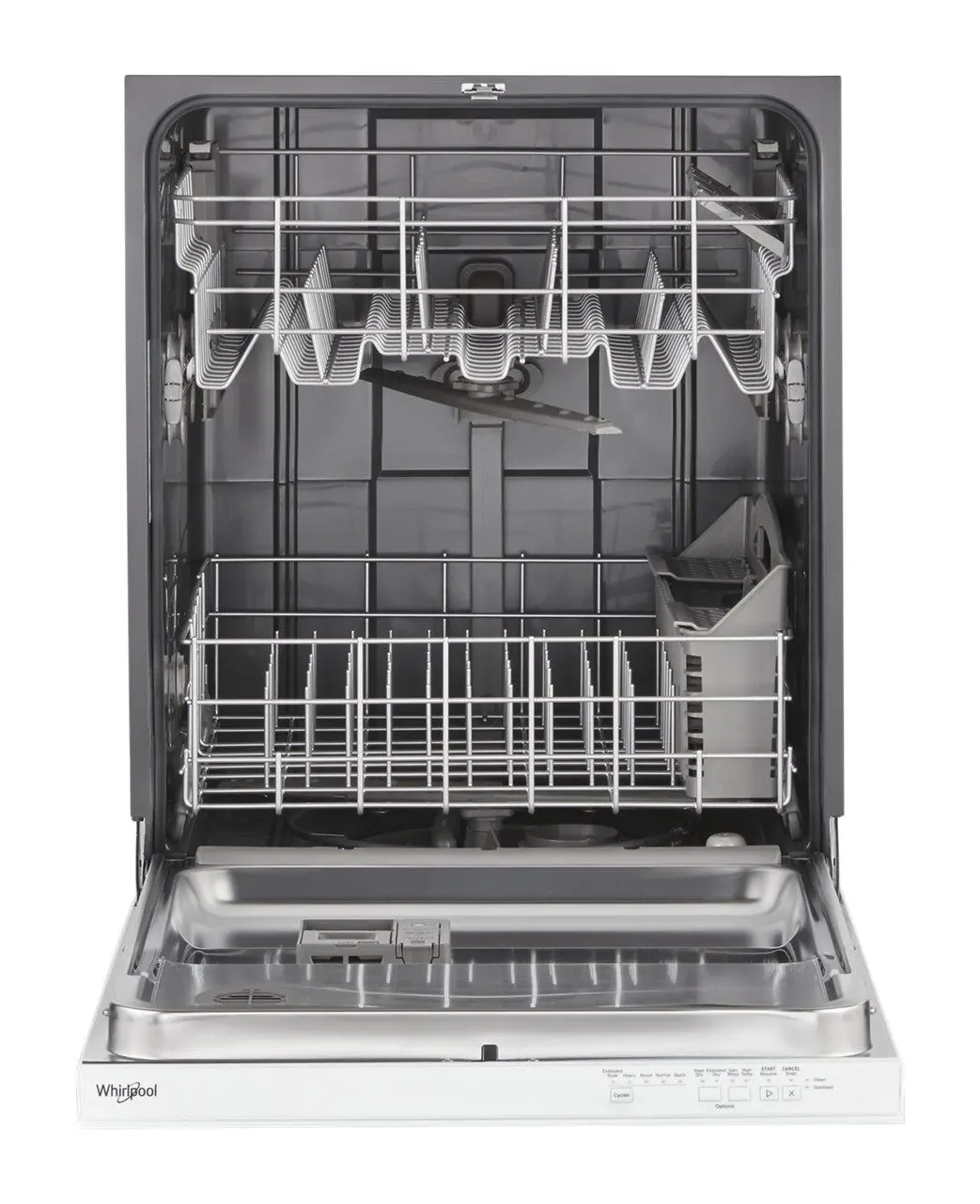 WDP540HAMZ Whirlpool Top Control Dishwasher - Stainless Steel-2