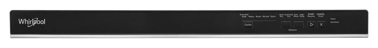 WDP540HAMZ Whirlpool Top Control Dishwasher - Stainless Steel-4