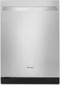 WDT730HAMZ Whirlpool Top Control Dishwasher - Stainless Steel