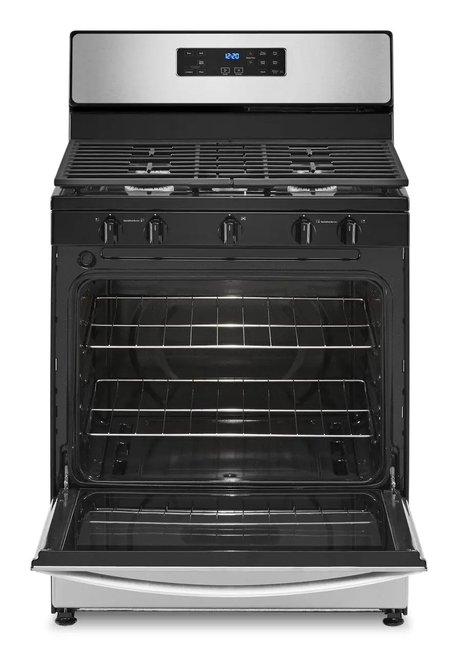 WFG505M0MS Whirlpool 5.1 cu ft Gas Range - Stainless Steel-3