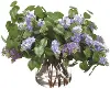 24 Inch Purple Lilac Arrangement in Vase