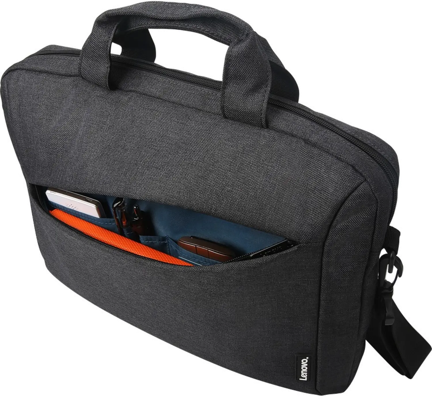 GX40Q17229 Lenovo Black 15.6 Laptop Toploader Shoulder Bag-3