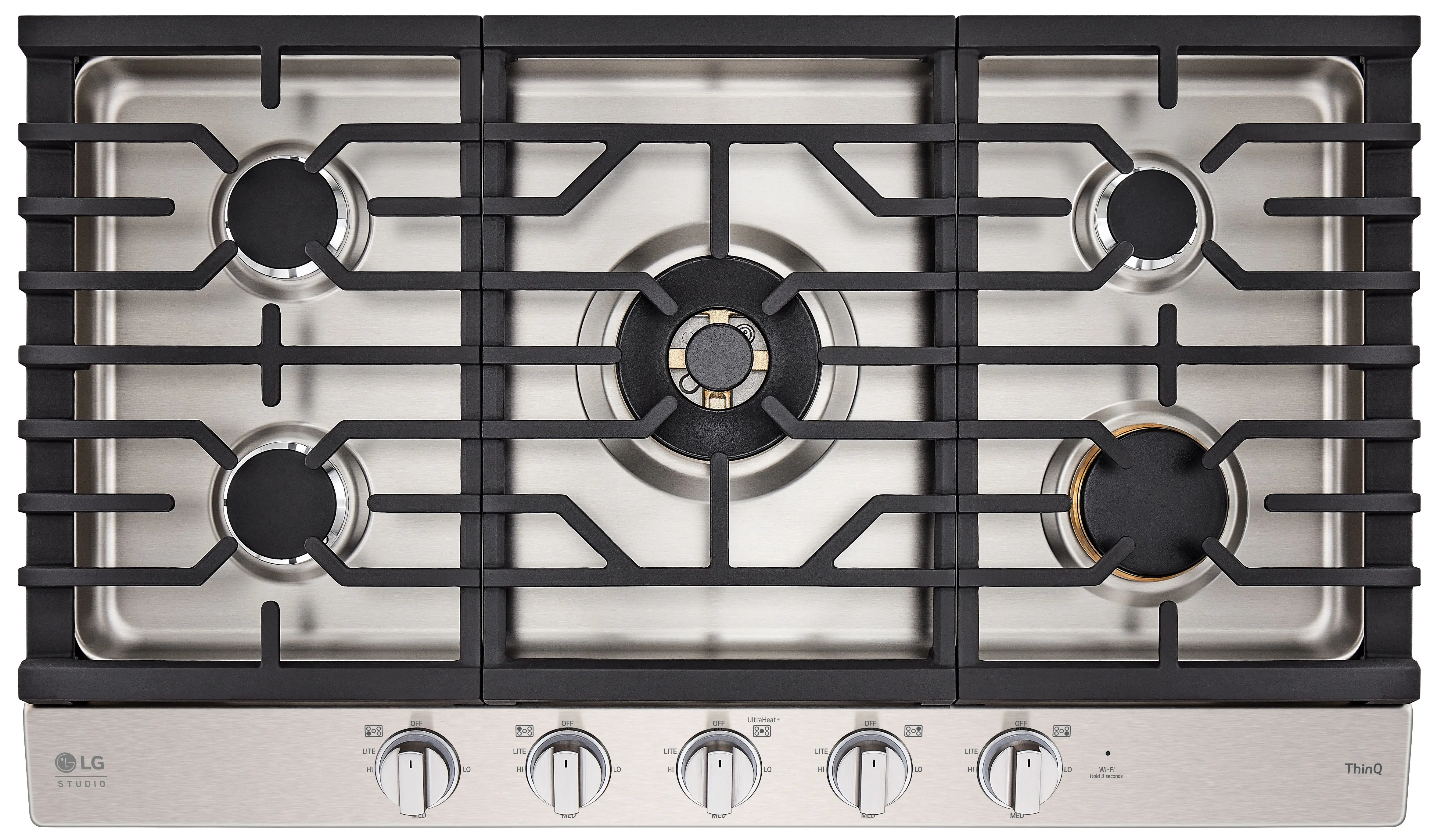 CBGS3628S LG Studio 36 Inch Gas Cooktop - Stainless Steel-1