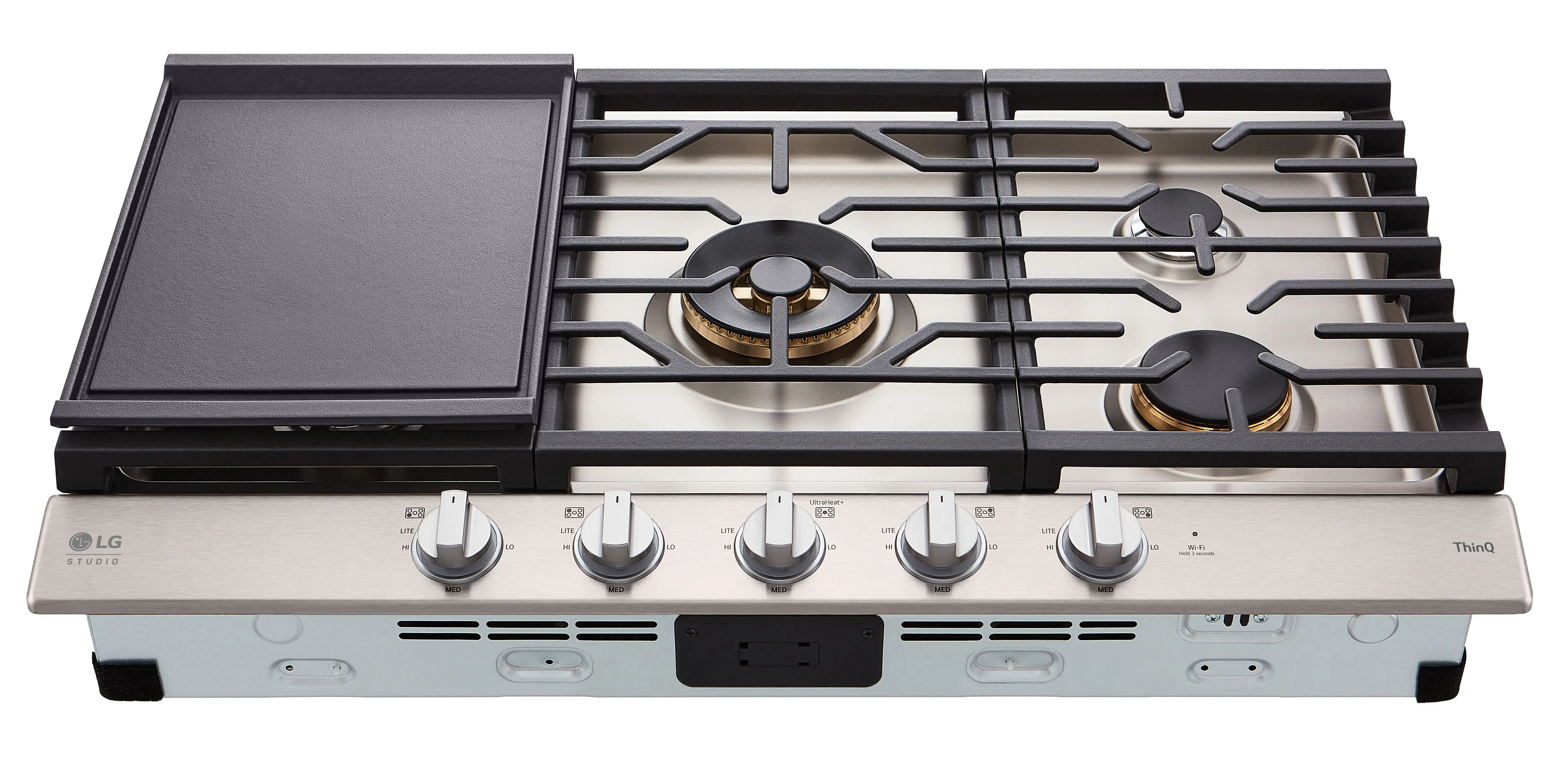 CBGS3628S LG Studio 36 Inch Gas Cooktop - Stainless Steel-6