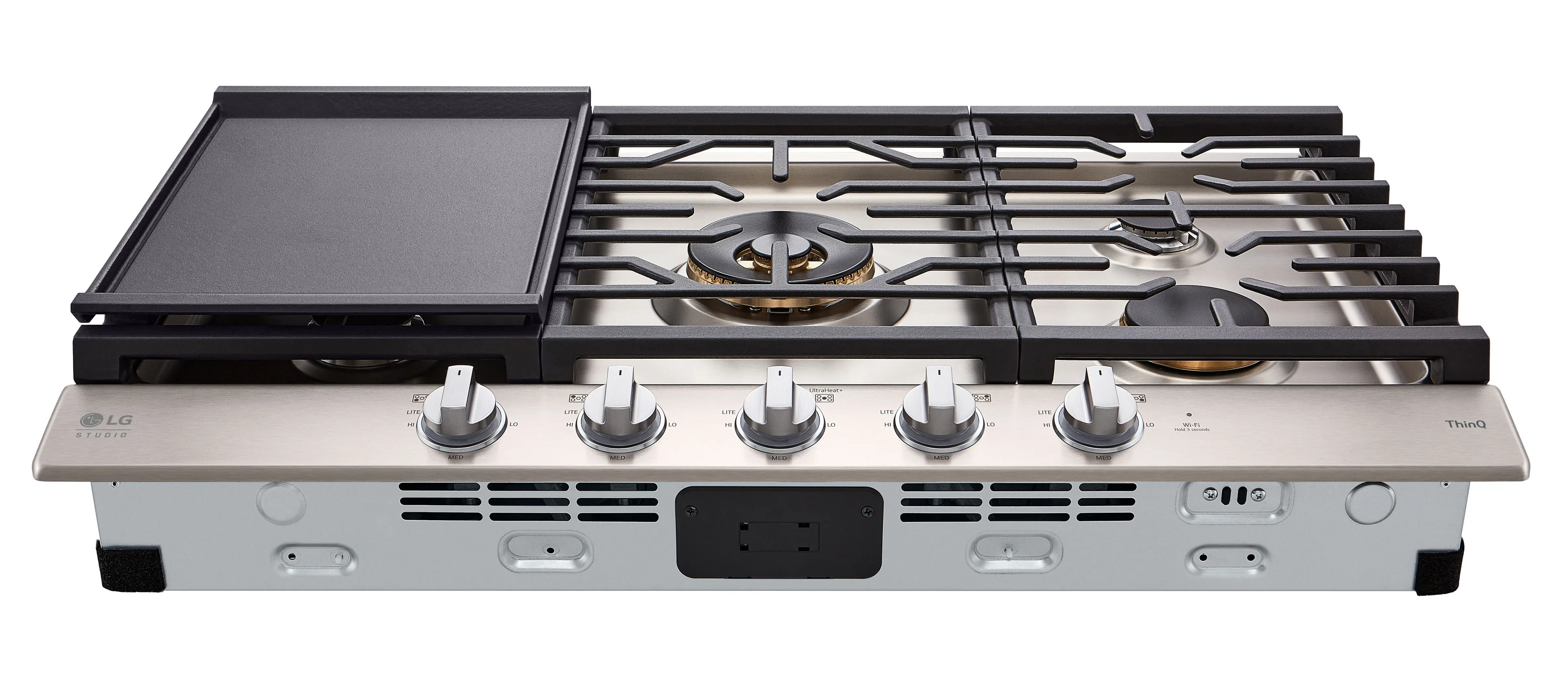 CBGS3628S LG Studio 36 Inch Gas Cooktop - Stainless Steel-7