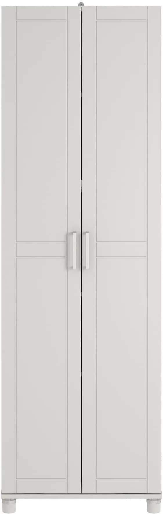 Callahan White 24 Utility Storage Cabinet-1