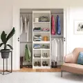 Graham White Closet Storage System