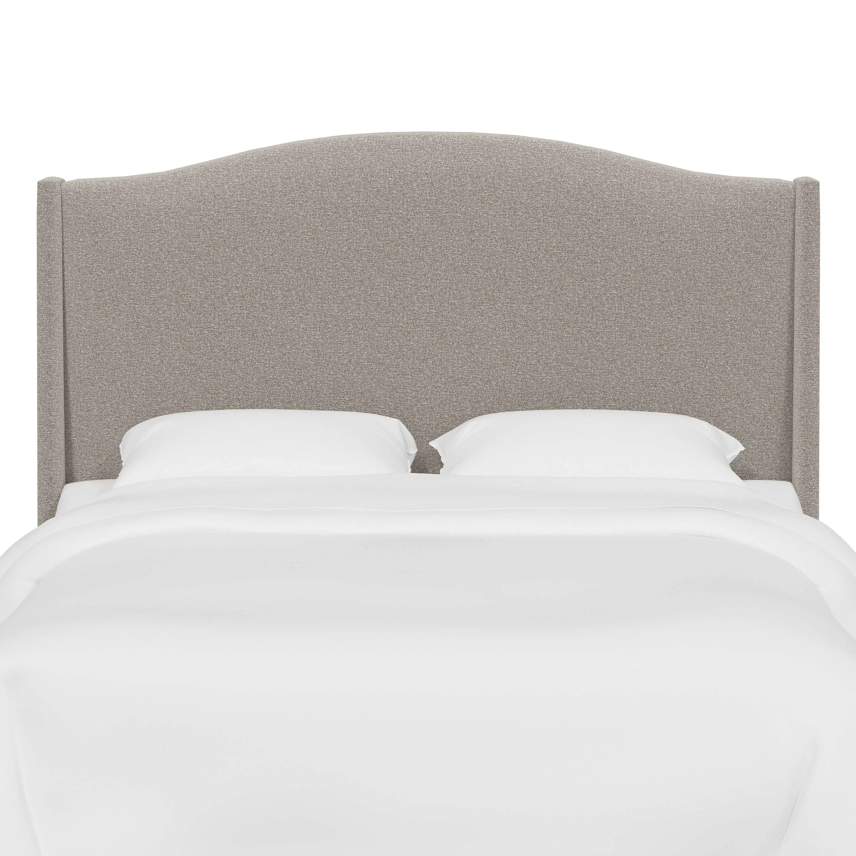 420TMLNELP Blake Elephant Gray Twin Wingback Headboard - Skyline Furniture-1