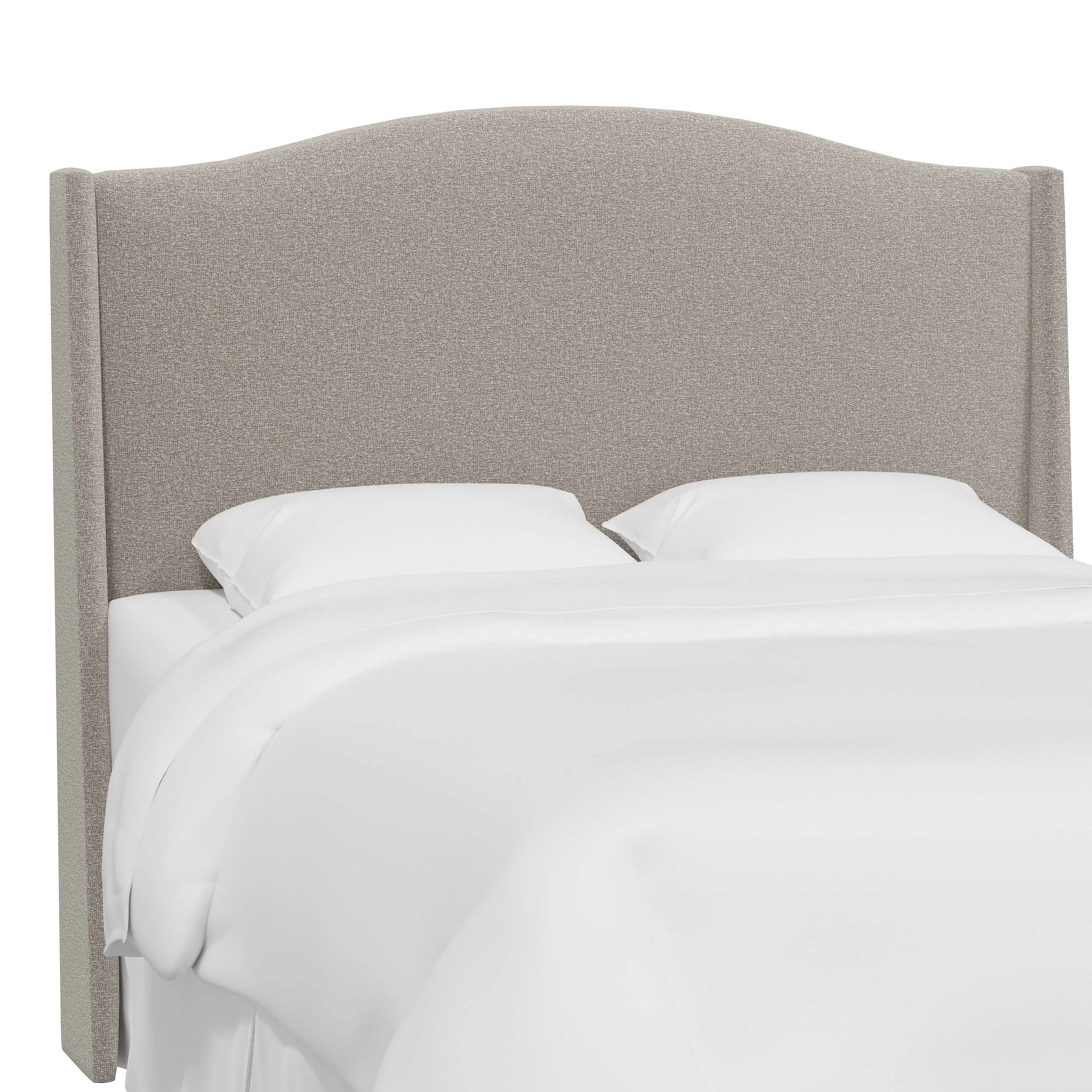 420TMLNELP Blake Elephant Gray Twin Wingback Headboard - Skyline Furniture-2