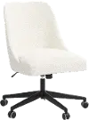 84-9MLNSNW Spencer Snow White Office Chair - Skyline Furniture