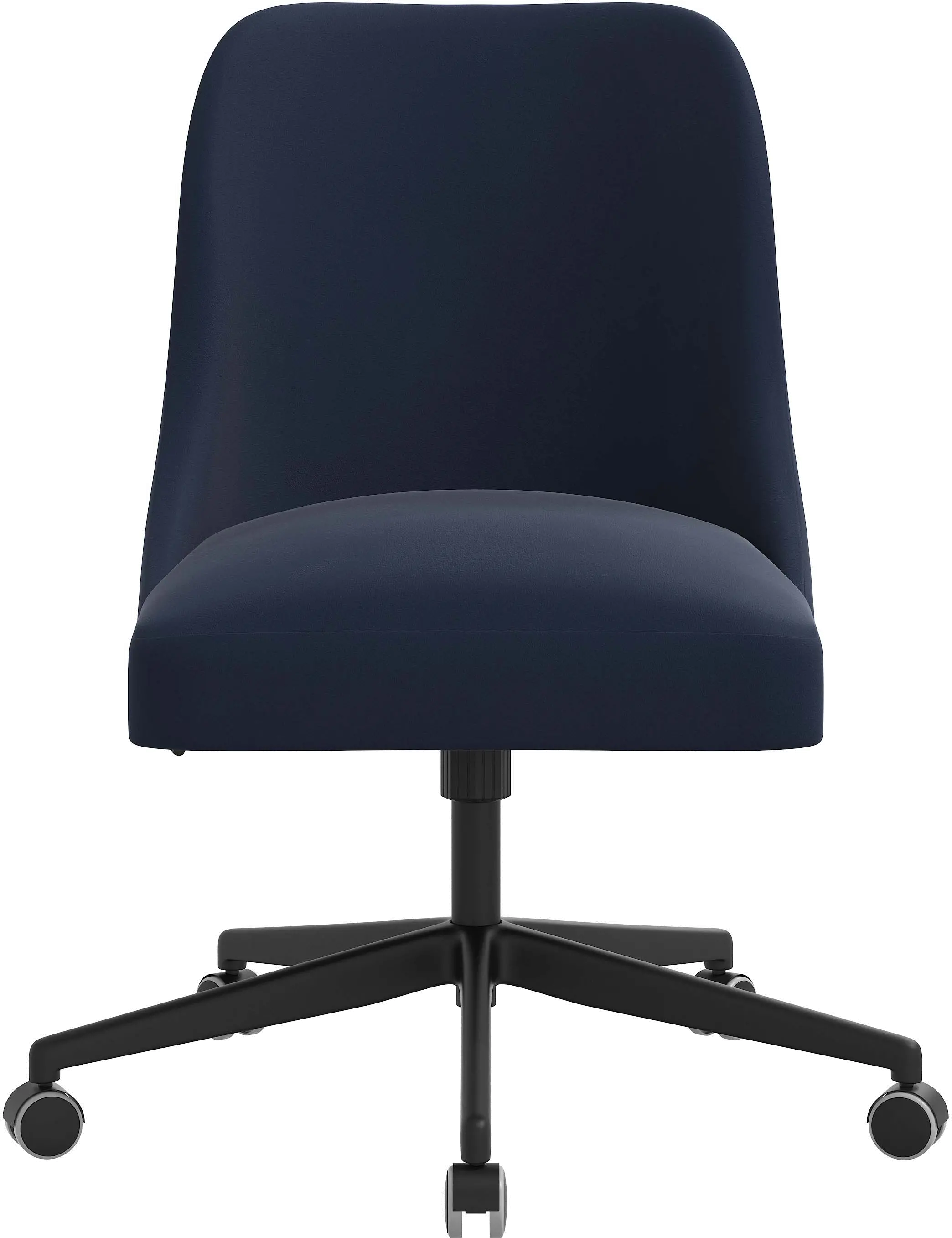 84-9VLVINK Spencer Velvet Ink Office Chair - Skyline Furniture-2