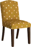 64-6TMROCHOGA Nora Ochre Dining Chair - Skyline Furniture
