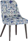 84-6PRSNFLRLBLOGA Colton Persian Floral Blue Dining Chair - Skyline Furniture