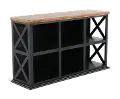 Qatar 54 Black TV Stand
