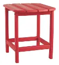 Atlantic Red Patio Side Table