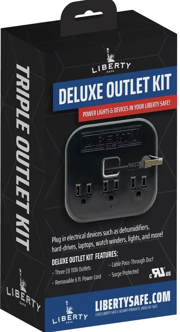 Liberty Gun Safe Electrical Outlet Kit-4