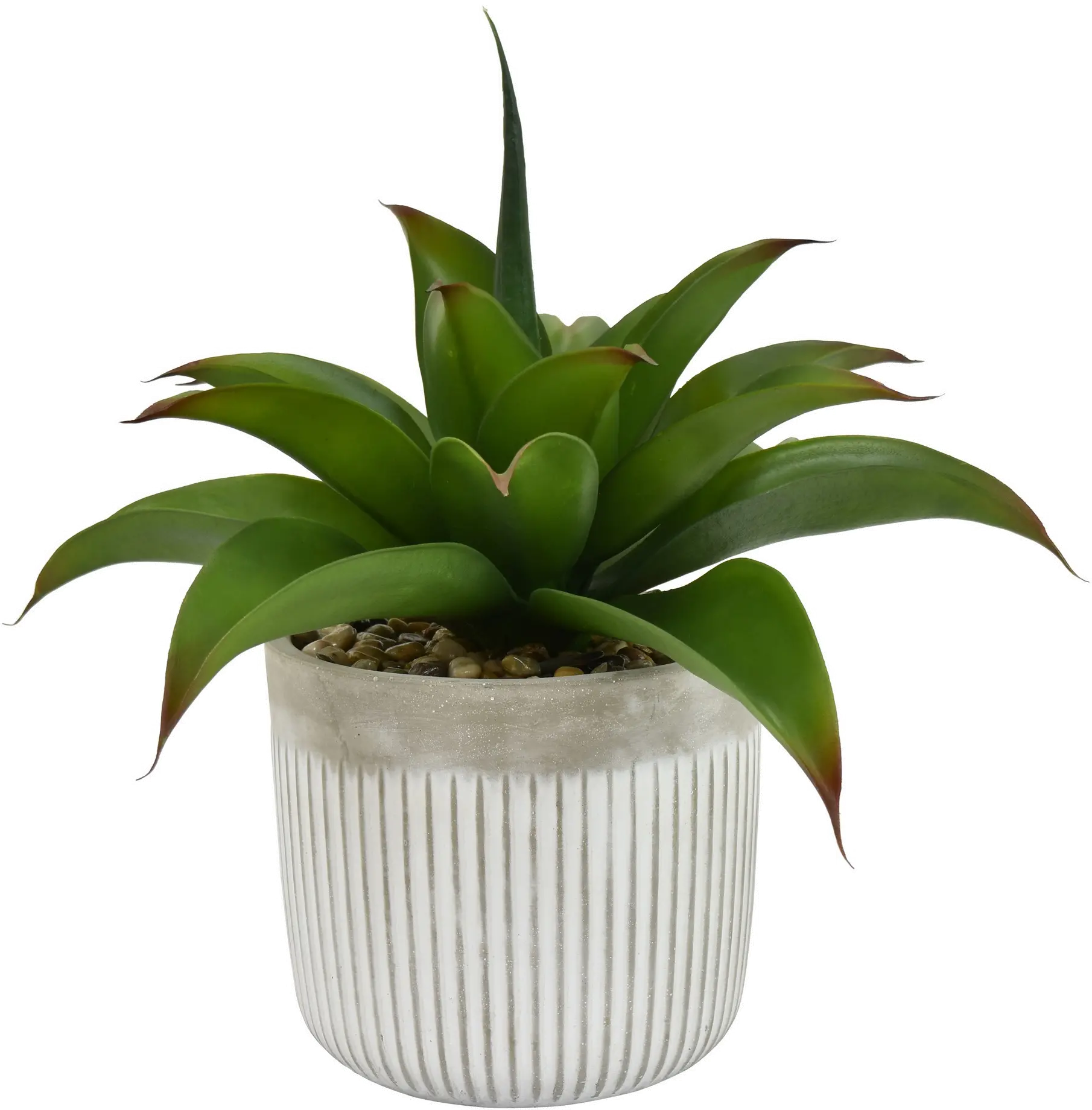 Faux Grass Plant in Planter-1