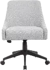 Boyle Gray Swiveling Guest Chair