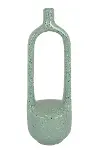 16.75  Light Green Vase