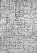 R130-GY-9X12-LC165 Noor Gray Wool 9 x 12 Area Rug