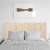 Helena Cream Velvet Full Headboard
