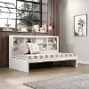 White Twin Bookcase Daybed