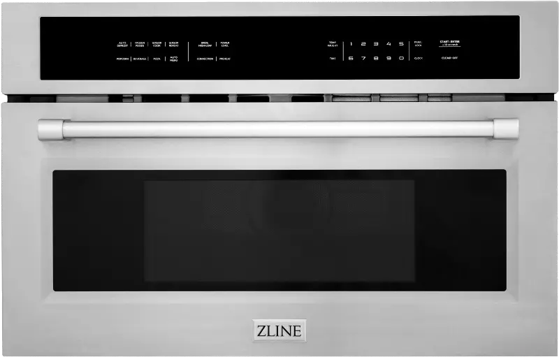 ZLINE 1.6 cu ft Built In Microwave Oven - Stainless Steel 30 Inch