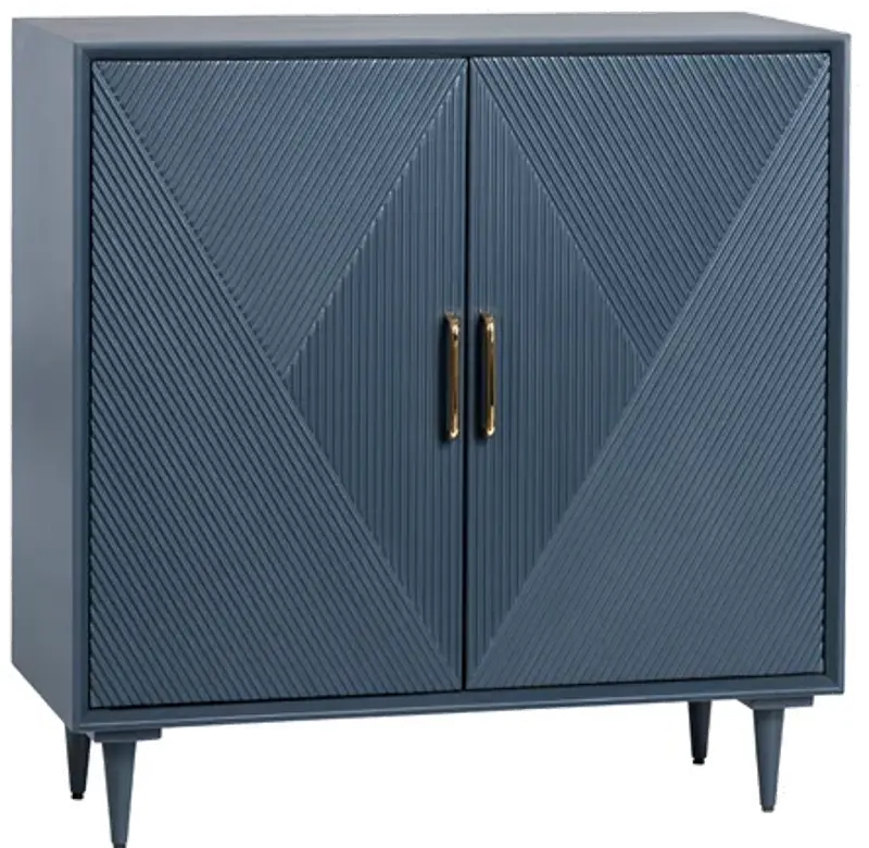 Bradley Blue 2 Door Cabinet