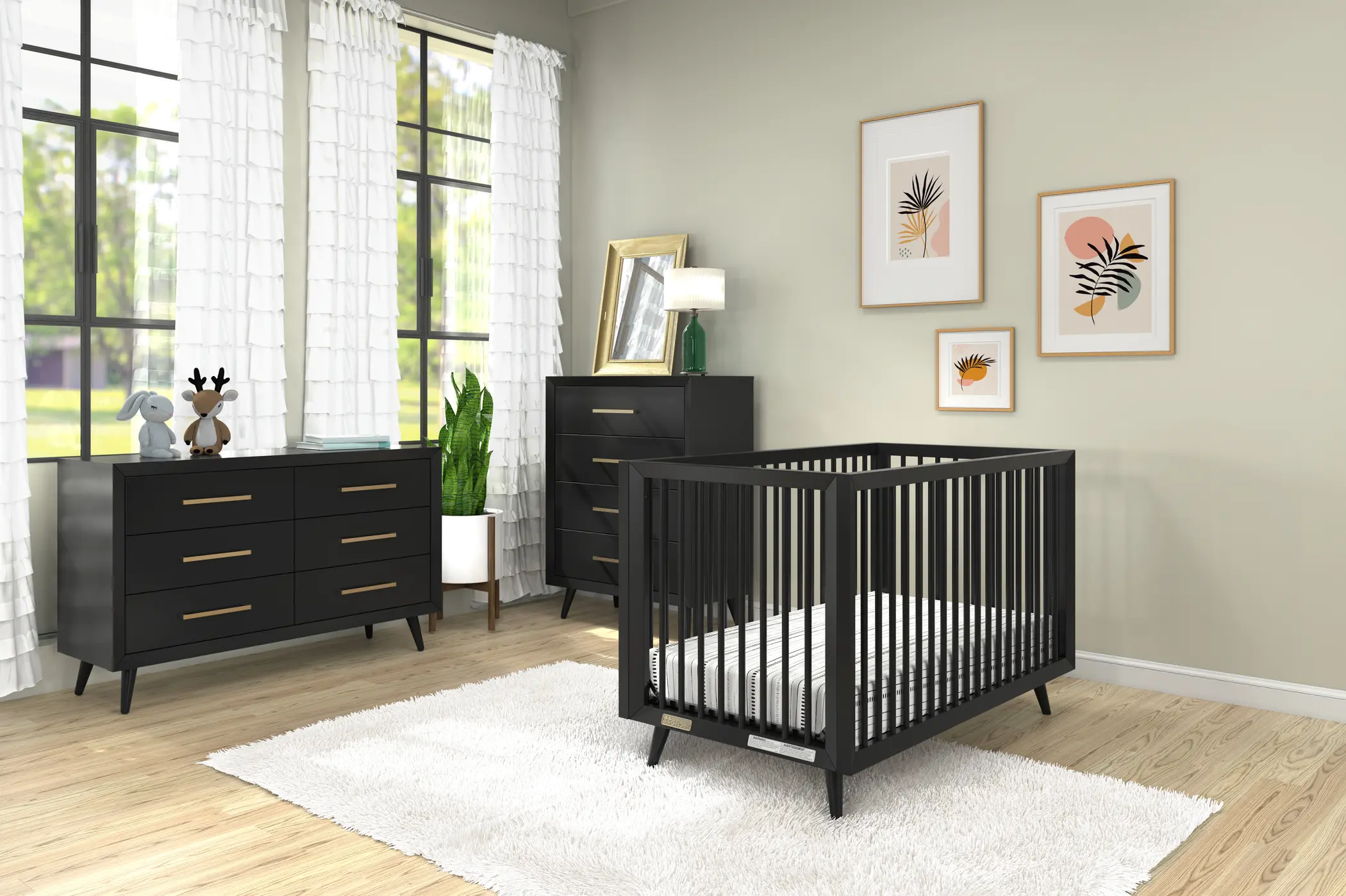 F03302.89 Cranbrook Ebony 4-Drawer Chest of Drawers-4