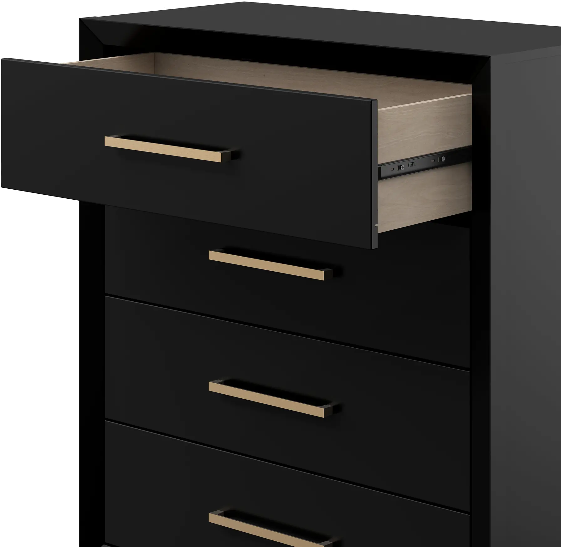 F03302.89 Cranbrook Ebony 4-Drawer Chest of Drawers-7