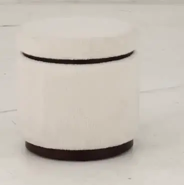 18 Inch Natural Walnut Ottoman-5