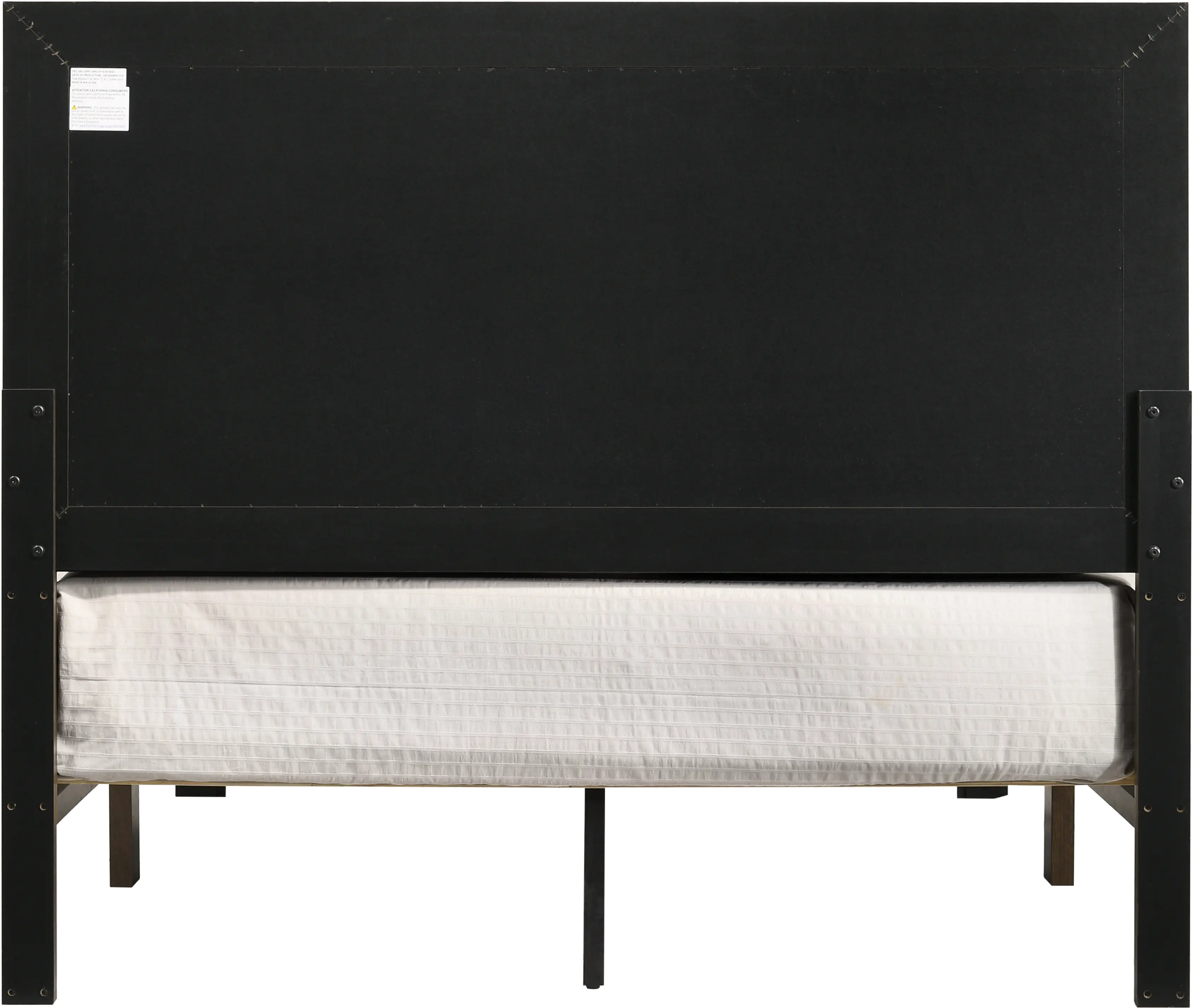 IDF-7124WN-Q Kodo Walnut Brown Queen Bed-6