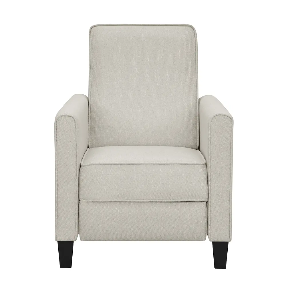 IDF-AC827BG Ducee Beige Fabric Push Back Chair-3