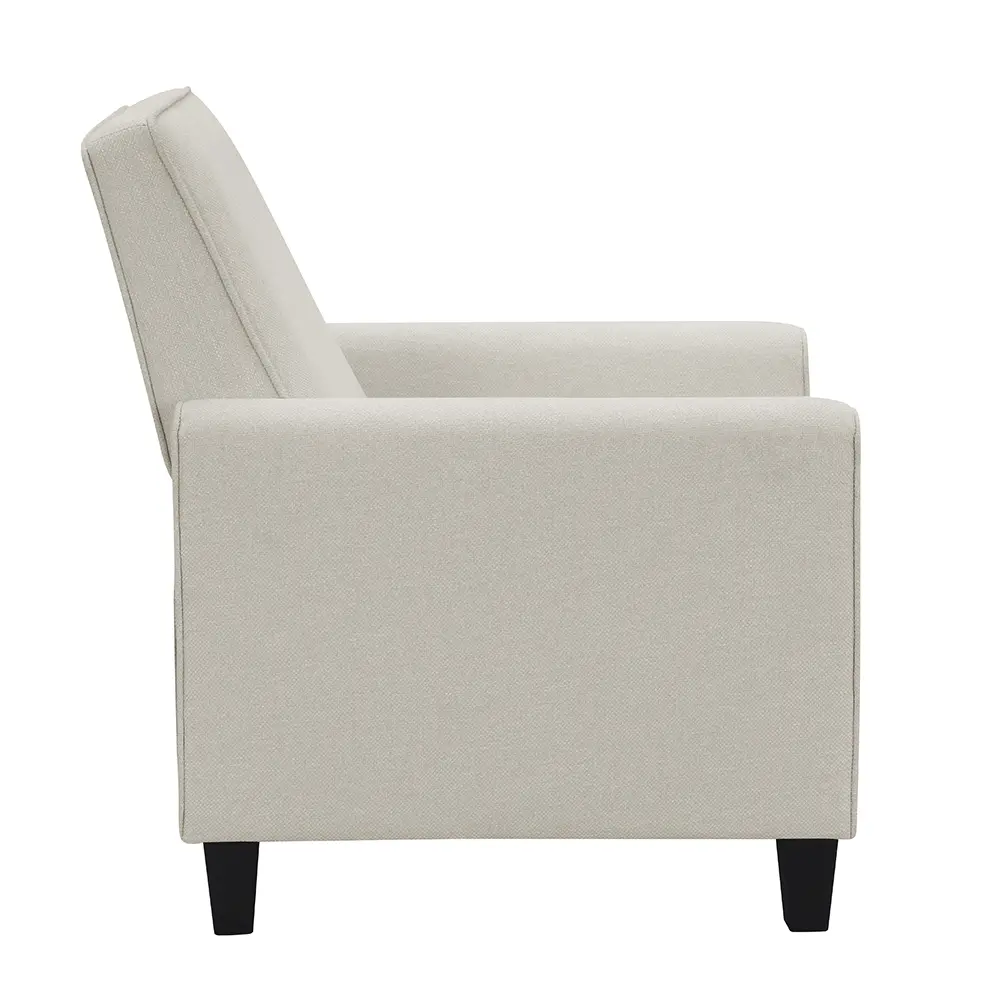 IDF-AC827BG Ducee Beige Fabric Push Back Chair-4