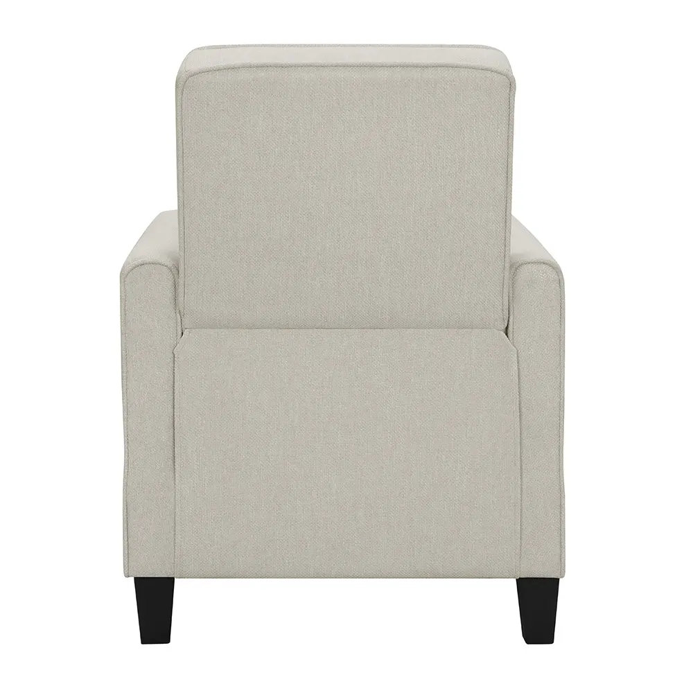 IDF-AC827BG Ducee Beige Fabric Push Back Chair-5