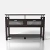 YNJ-1532C5 Tayler Espresso Brown Console Table