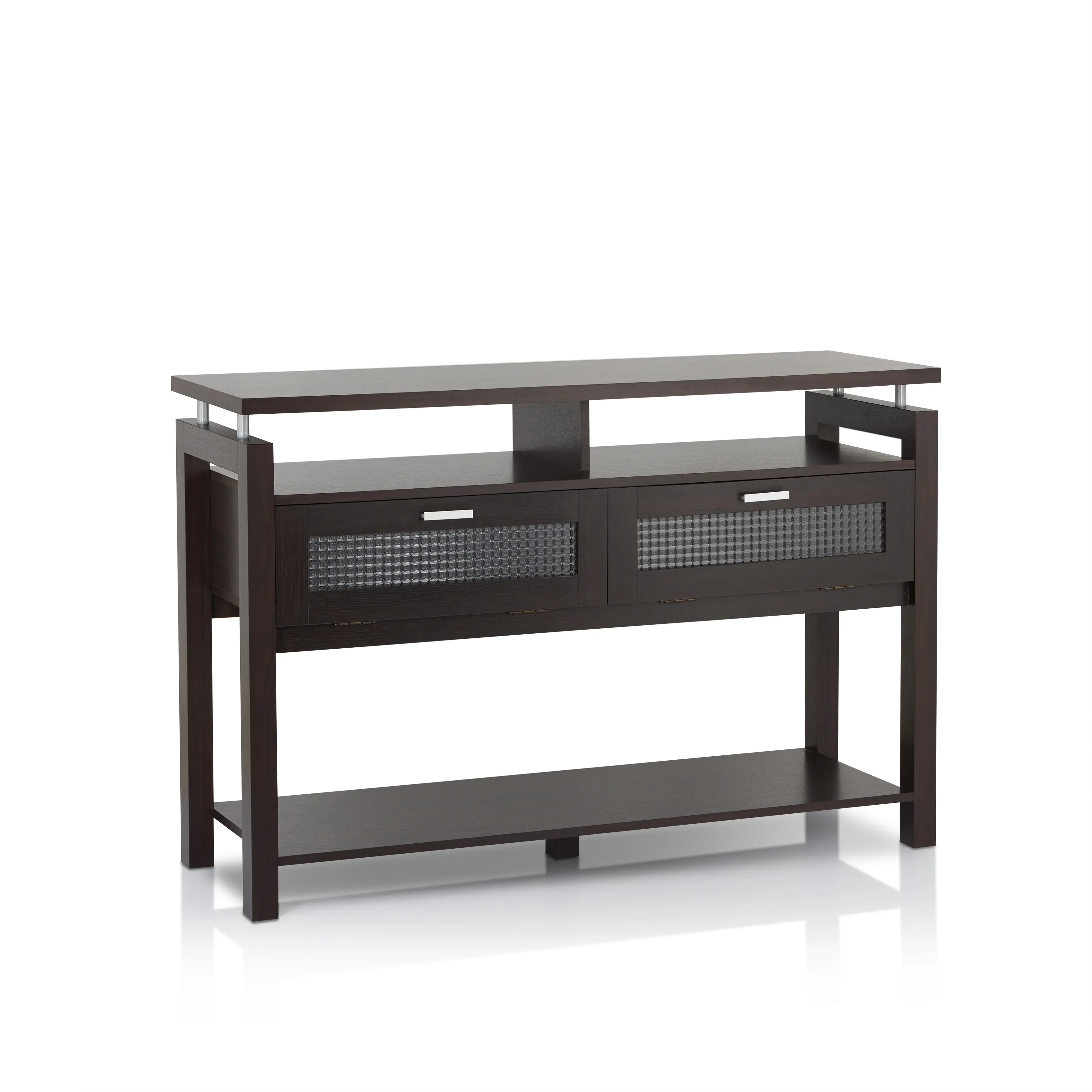 YNJ-1532C5 Tayler Espresso Brown Console Table-4