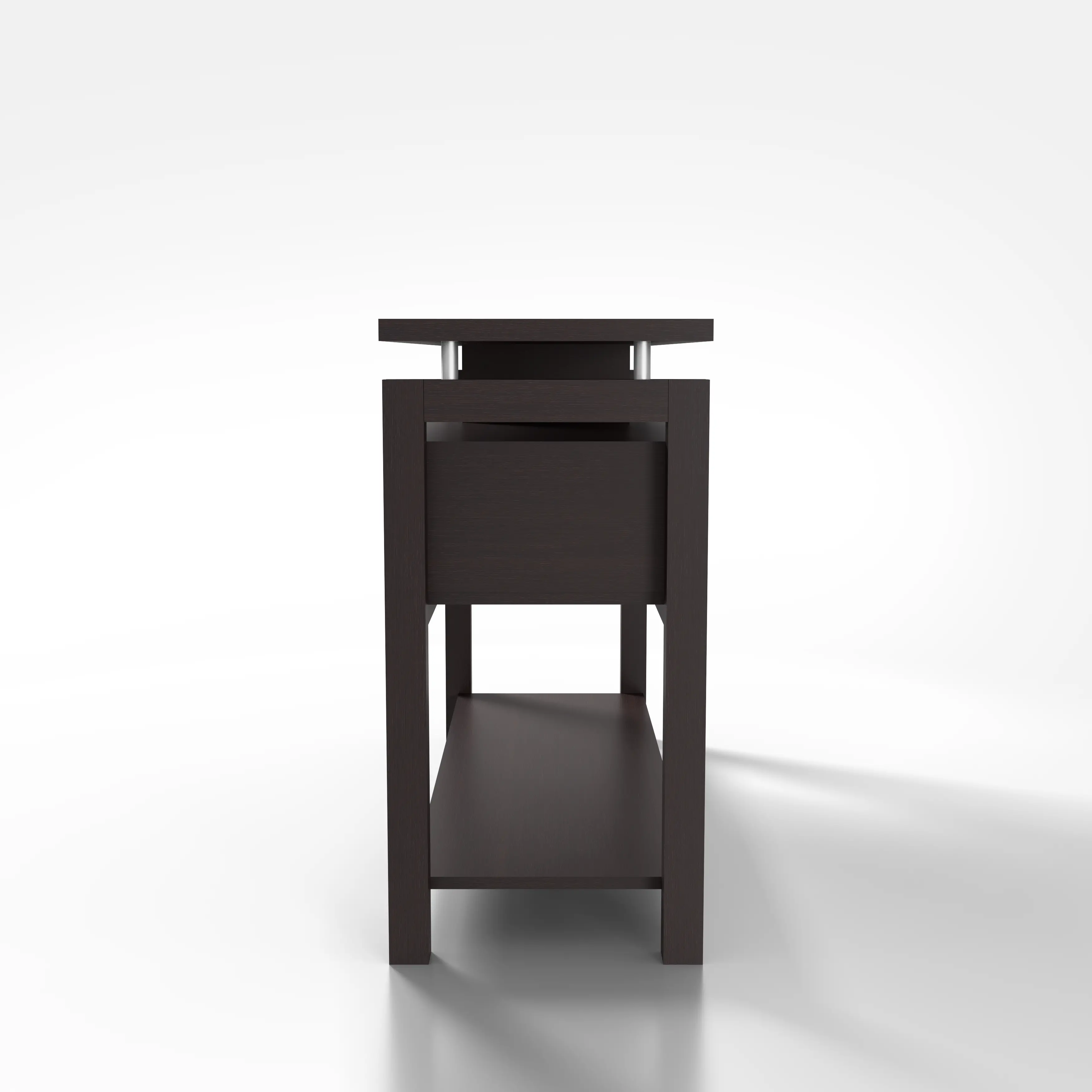 YNJ-1532C5 Tayler Espresso Brown Console Table-5