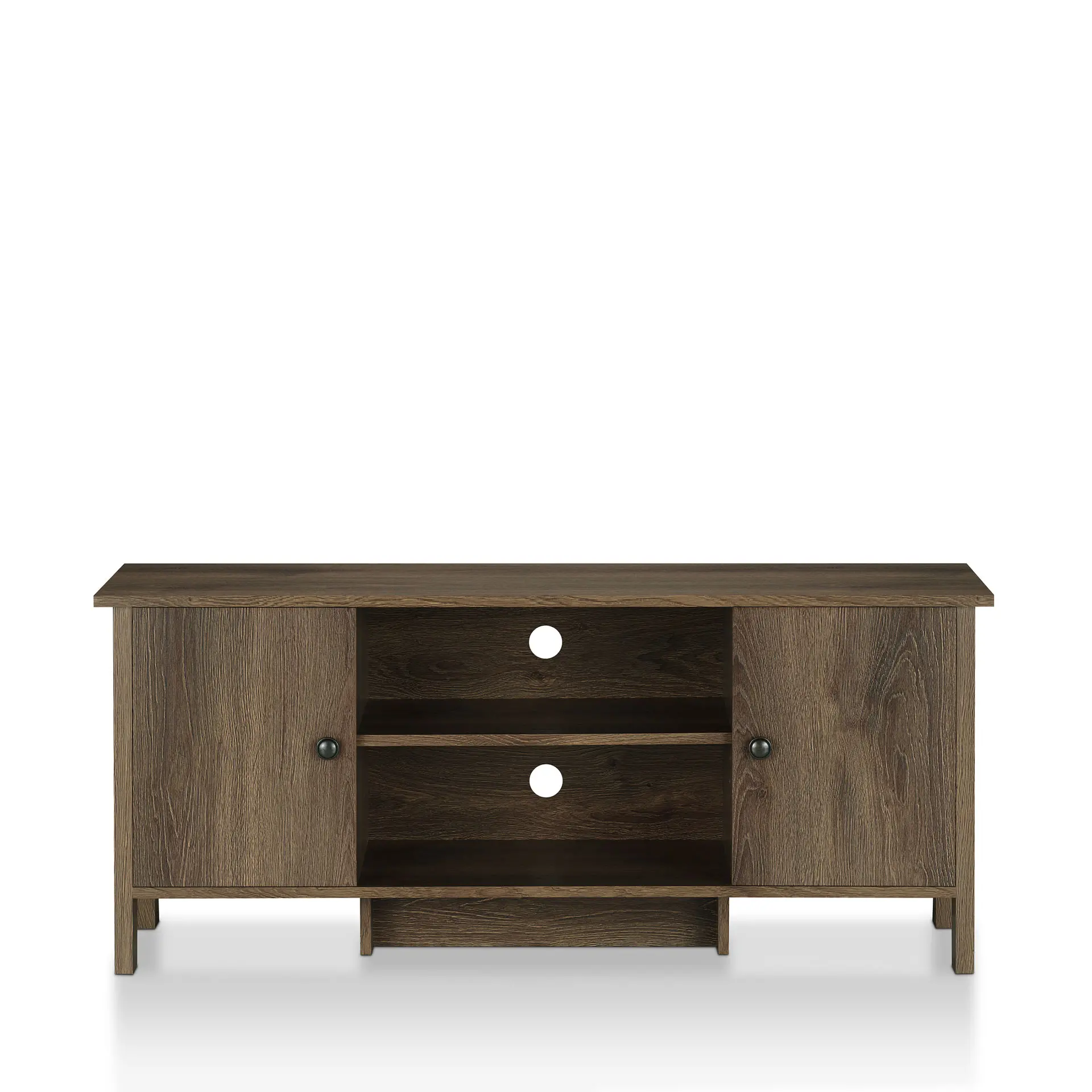 FGI-18809C21 Knisler Distressed Walnut 47 TV Stand-1
