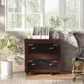 HFW-1650C6 Waterford Vintage Walnut 2-Drawer File Cabinet