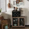 HFW-1979C25 Codex Rustic Reclaimed Oak Mini Bar