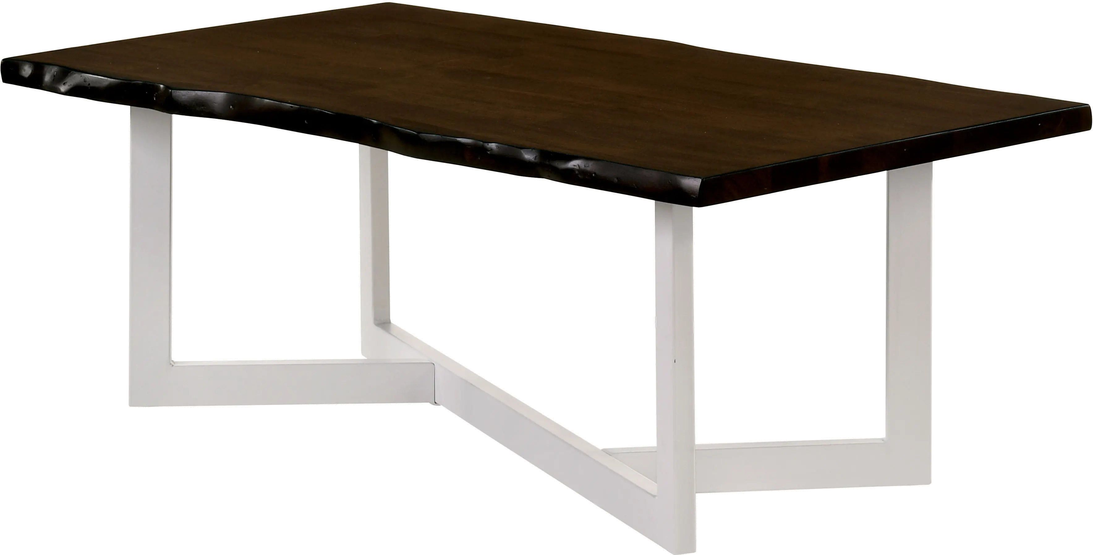 IDF-4142C Krestian Oak and White Coffee Table-1