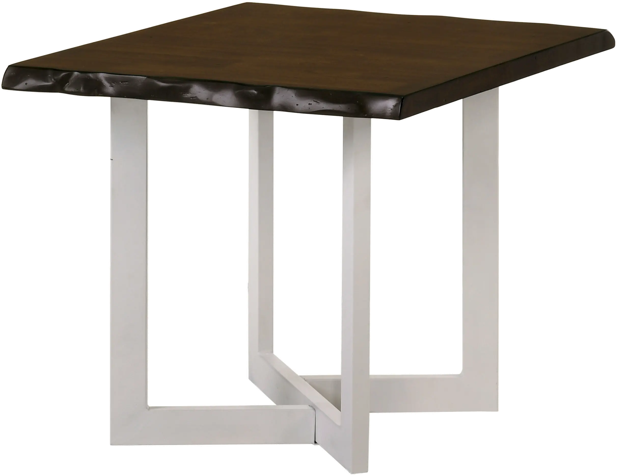 IDF-4142E Krestian Oak and White End Table-1
