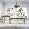 IDF-4388AB-3PK Condway Antique Blue 3 Piece Coffee Table Set