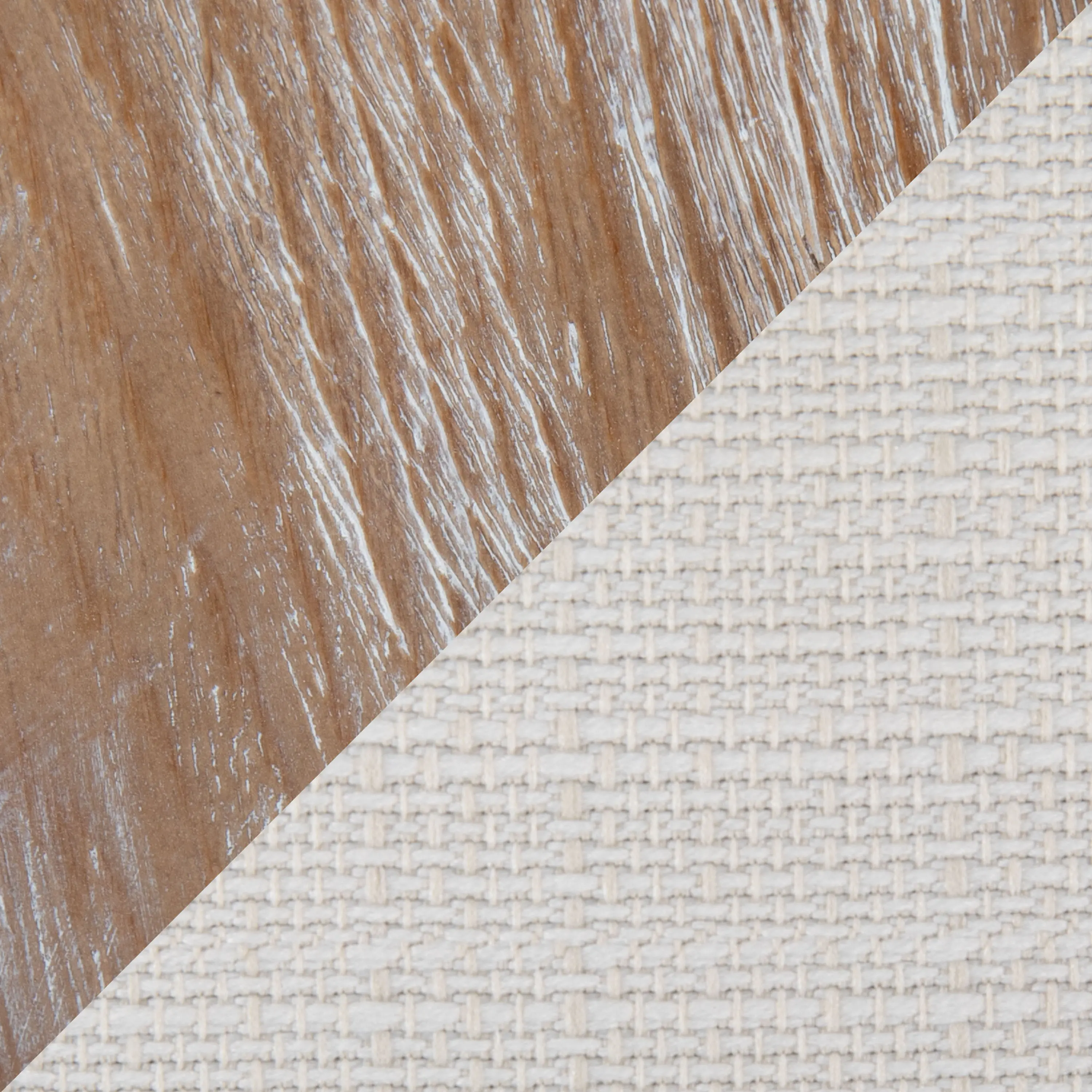 CH-CHARLOT WWCR2 Charlotte Light Brown & Cream Dining Chairs, Set of 2-6