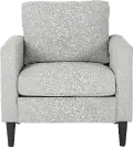 CHR-WENDY BKGY Wendy Contemporary Light Gray Accent Chair